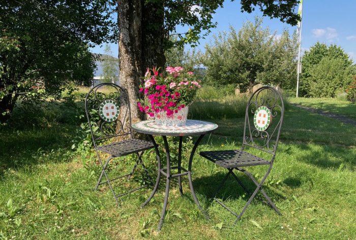 Garten Stuhl und Tisch